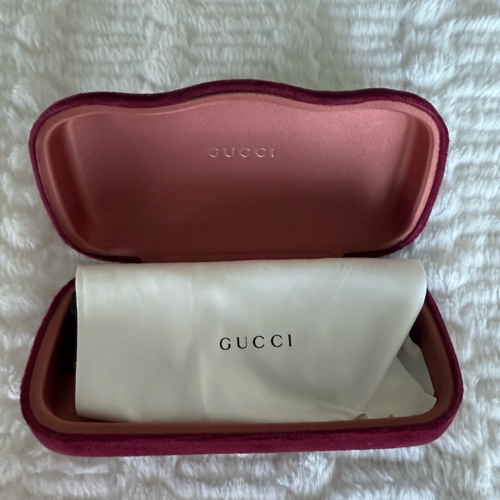 Gucci Women's Brown Sunglasses - Picture 5 of 5